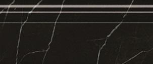 ABSOLUTE MODERN SKIRTING BOARD BLACK LISTELA 30x12, lesk