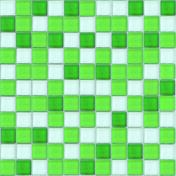 CRISTAL MOSAICO VERDE MIX 30x30