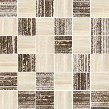 EARTH MIX MOKA/MARFIL 30x30/4,8x4,8, mat-do vyprodání zásob!