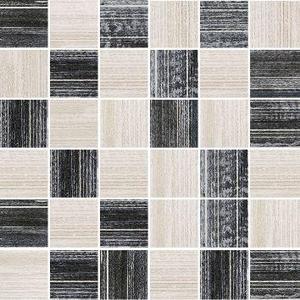 EARTH MIX ANTRACITA/PERLA 30x30/4,8x4,8, mat-do vyprodání zásob!