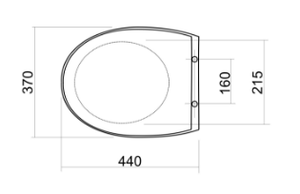 SELLA wc sedátko soft close, duroplast 1690-000-301 - ukončení výroby!