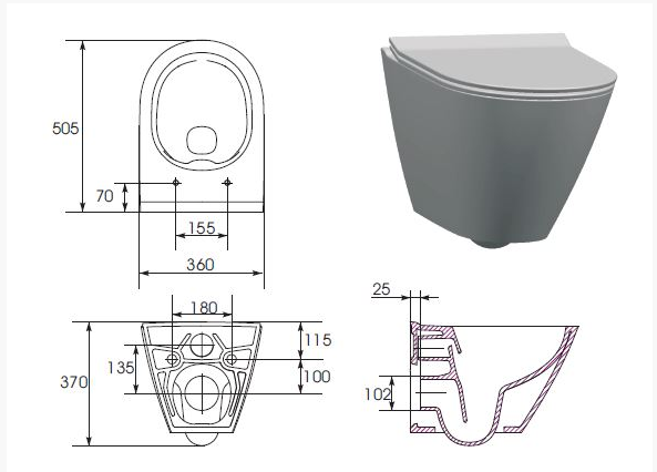 K35-015/K35-025 ZÁVĚSNÁ MÍSA CITY OVAL NEW CLEN ON