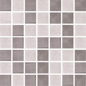 MERIVEL GRIS MIX MOZAIKA 20x20x0,95, mat