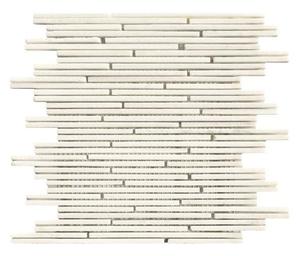 BRICK PIZARRO WHITE MOZAIKA 30,5x36 exteriér, mat