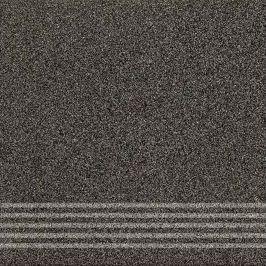 GRES 15 CZARNY SCHODOVKA 30x30x0,76cm