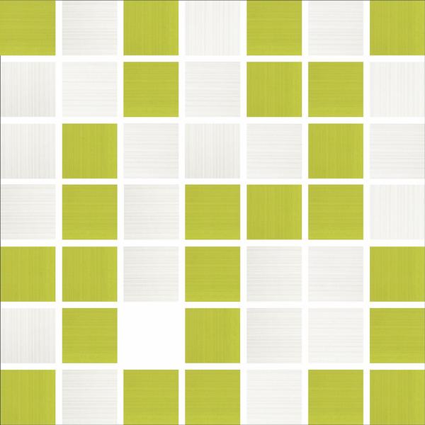 DANCE PISTACHO MOZ. 20x20/2,5x2,5 cm, lesk