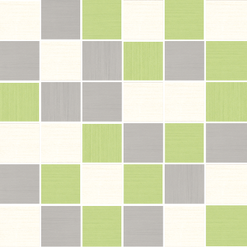 MARTA MOZ. MIX-BLANCO-MENTA-GRIS 30x30/4,8x4,8 cm, lesk - do vyprodání zásob!