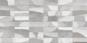 ASAM GRIS RECT. DEKOR/OB 30x60cm, bal:0,9m2, lesk, na objednání