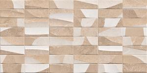 ASAM BEIGE RECT. DEKOR/OB 30x60cm, bal:0,9m2, lesk, na objednání