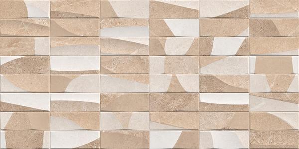 ASAM BEIGE RECT. DEKOR/OB 30x60cm, bal:0,9m2, lesk, na objednání
