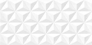 DIAMOND WHITE STAR DEKOR RECT./OB 30x60cm, bal:0,9m2, lesk, na objednání