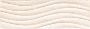 SALOMEA CREAM WAVE RECT./OB 25x75x0,8, bal: 1,5m2, lesk