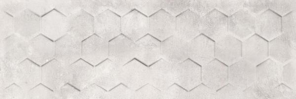 Next grey hexagon rect. 25x75 cm/ob, bal: 1,5m2 lesk, na objednání