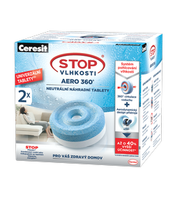 CERESIT STOP VLHKOSTI NÁPLŇ 2x450g AERO 360°