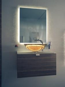 Zrcadlo s LED osvětlením SONIA LED 120x55