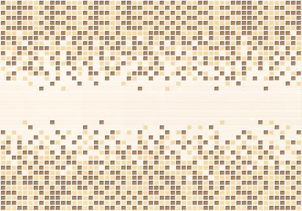 DEKOR SHEILA PIXEL BEIGE 31,6X45, lesk